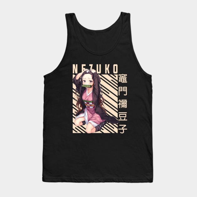 Nezuko Kamado - Demon Slayer Tank Top by Otaku Emporium